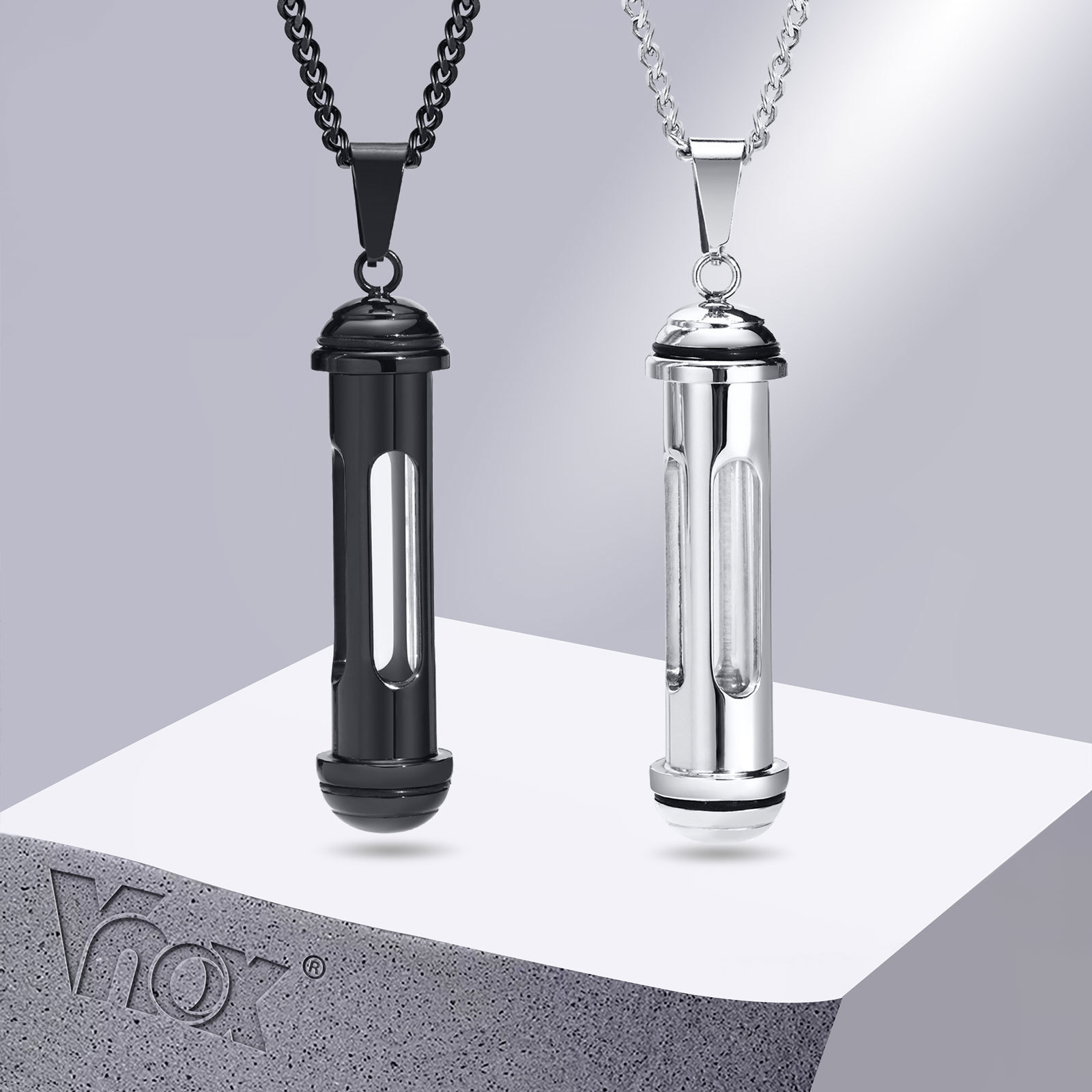 Cuban Link Chain 12Mm - Vnox 남성용 스테인레스 스틸 목걸이, 쿠바