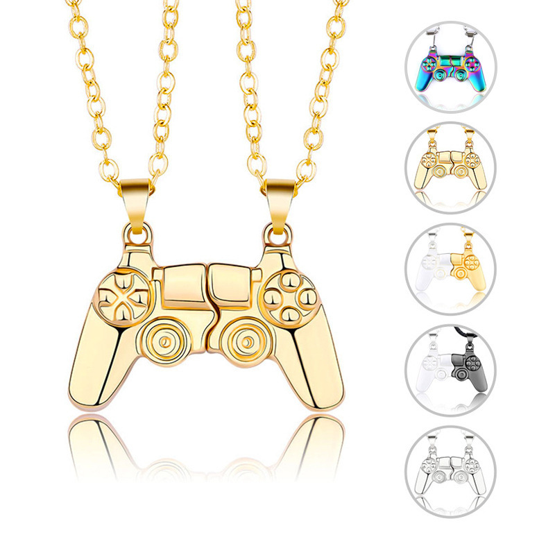 일치하는 자기 게임 컨트롤러 목걸이 팔찌 세트 BFF  - Magnetic Couple Matching Necklaces 리뷰 및 가격