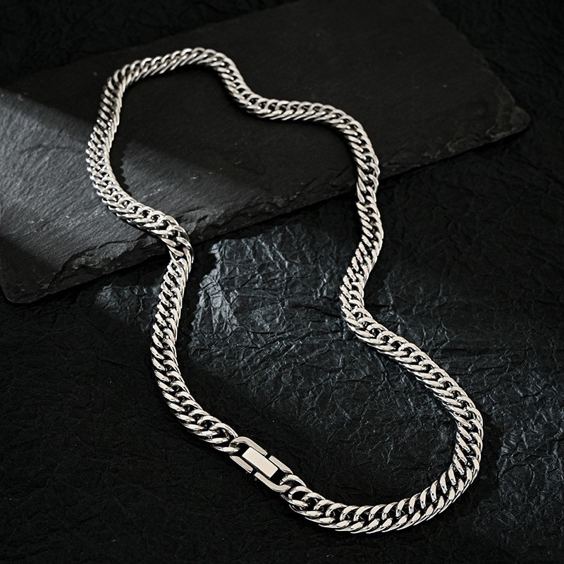 남성 여성을위한 7 MM 스테인레스 스틸 쿠바 체인 목 - Cuban Link Chain 12Mm 리뷰 및 가격