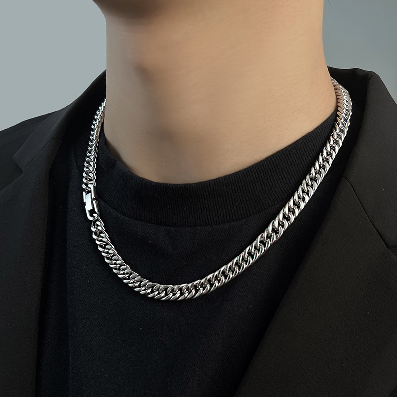 남성 여성을위한 7 MM 스테인레스 스틸 쿠바 체인 목 - Cuban Link Chain 12Mm 리뷰 및 가격