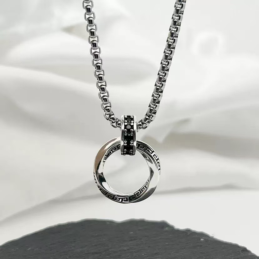 새로운 925 스털링 실버 목걸이 빈티지 체인 남성 여 - 925 Sterling Silver Chain Necklace Men 리뷰 및 가격