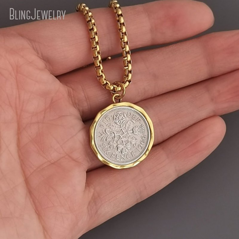 10pcs 방수 스테인레스 스틸 박스 체인 쥬얼리 럭키 - Cross Pendant Necklace Gold 리뷰 및 가격