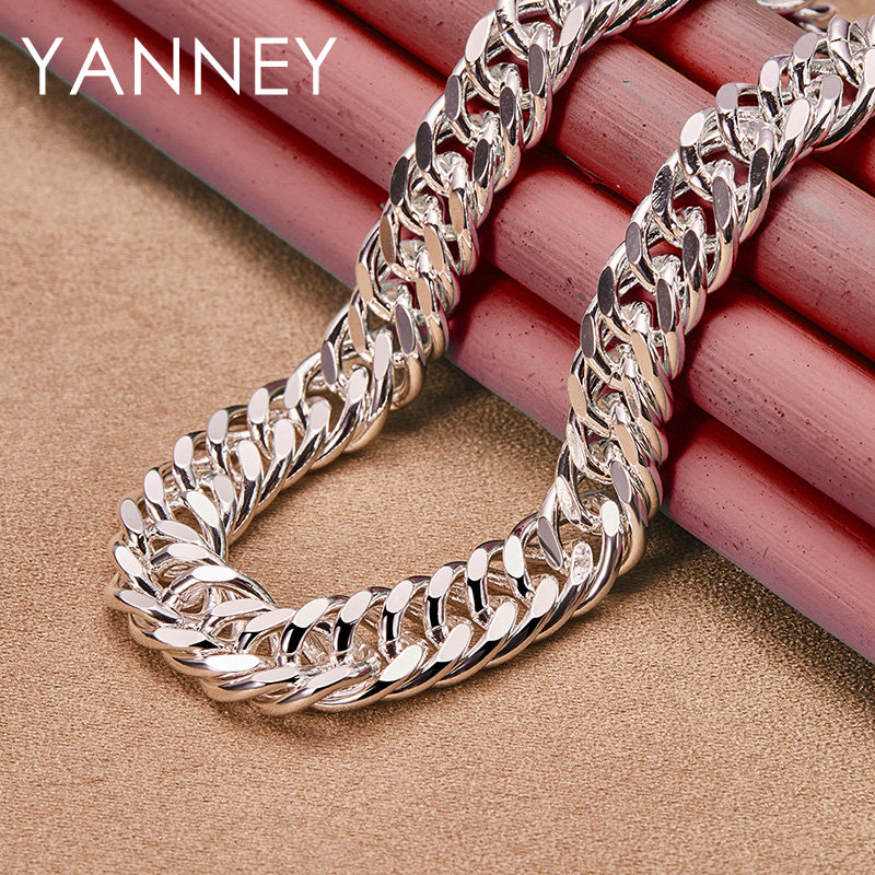 남성 여성을위한 10MM 925 스털링 실버 20/24 - Cuban Link Chain 12Mm 리뷰 및 가격