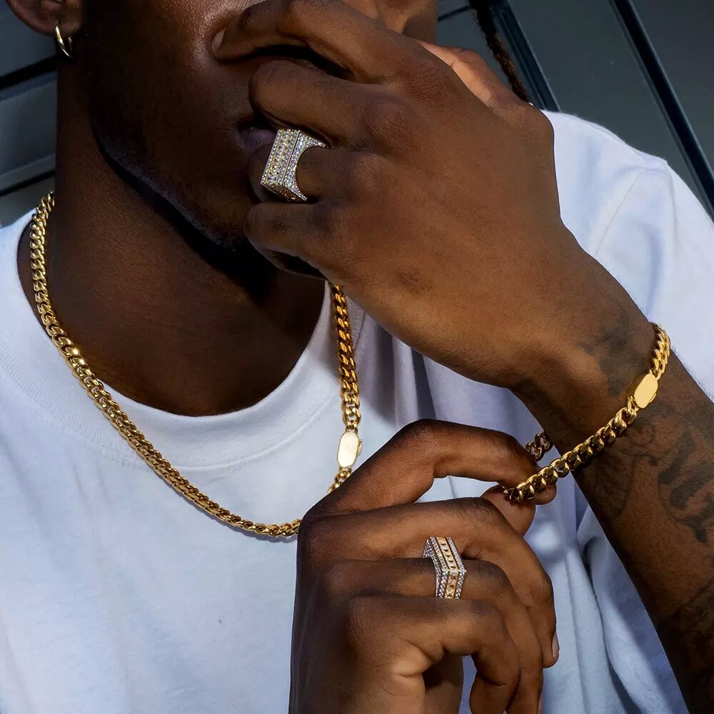 남녀공용 스테인리스강 쿠바 체인, 패션 힙합 목걸이 쥬 - Cuban Link Chain 12Mm 리뷰 및 가격