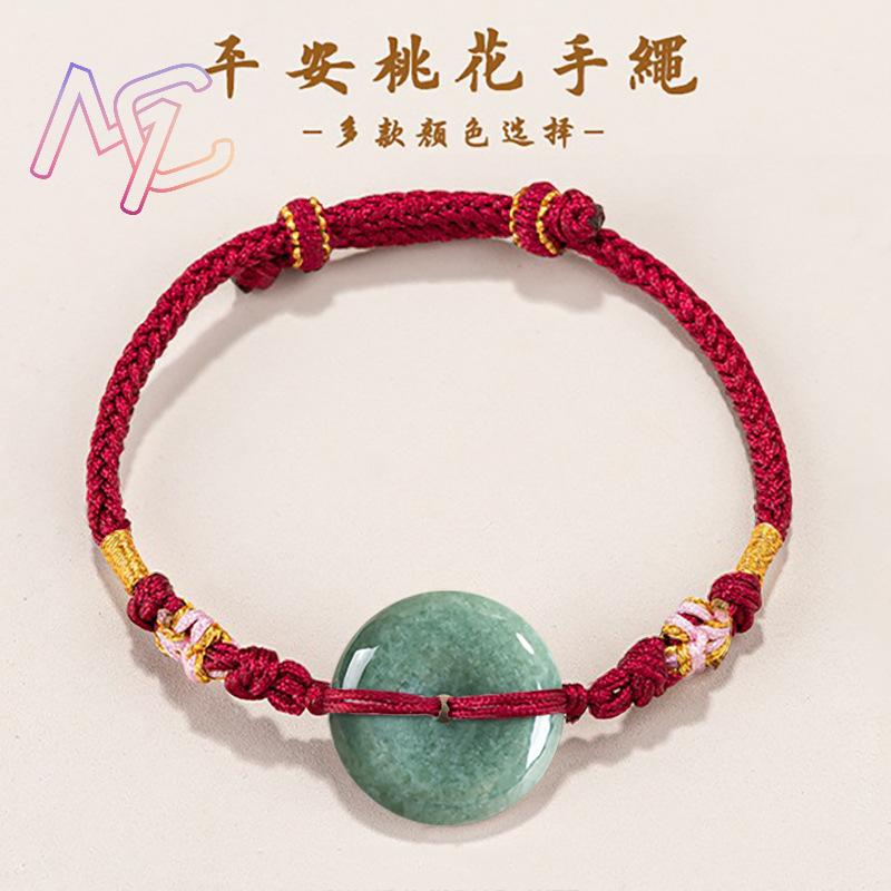 녹색 미얀마 경옥 도넛 팔찌 디자이너 팔찌 천연 버마  - Bracelets 리뷰 및 가격