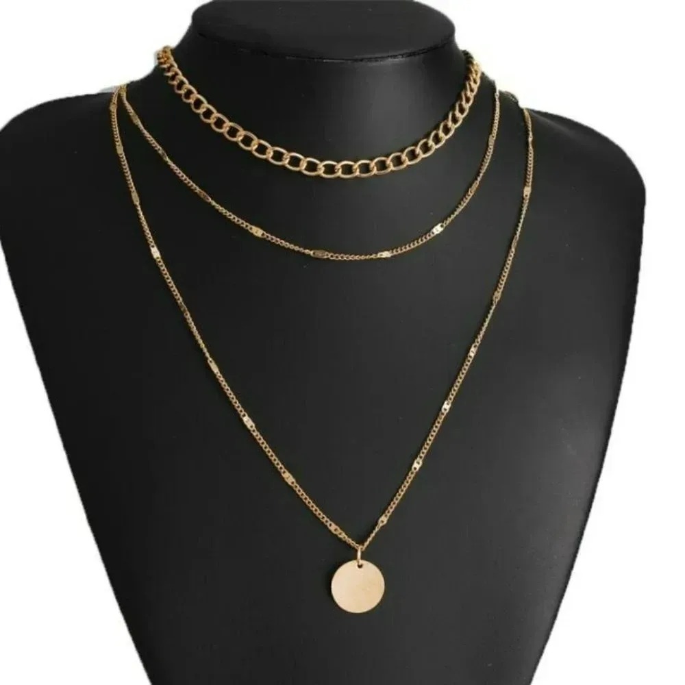 여성과 소녀들을 위한 미적 감각의 패션 레트로 빈티지  - Layered Pendant Necklace Aesthetic 리뷰 및 가격