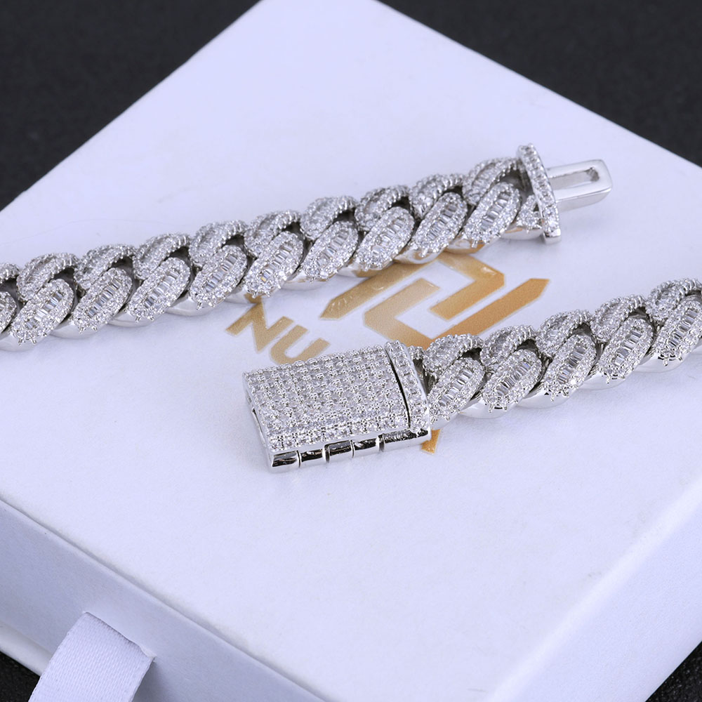 NUOYA 힙합 쥬얼리 고품질 12mm 블링 아이스 C - Cuban Link Chain 12Mm 리뷰 및 가격